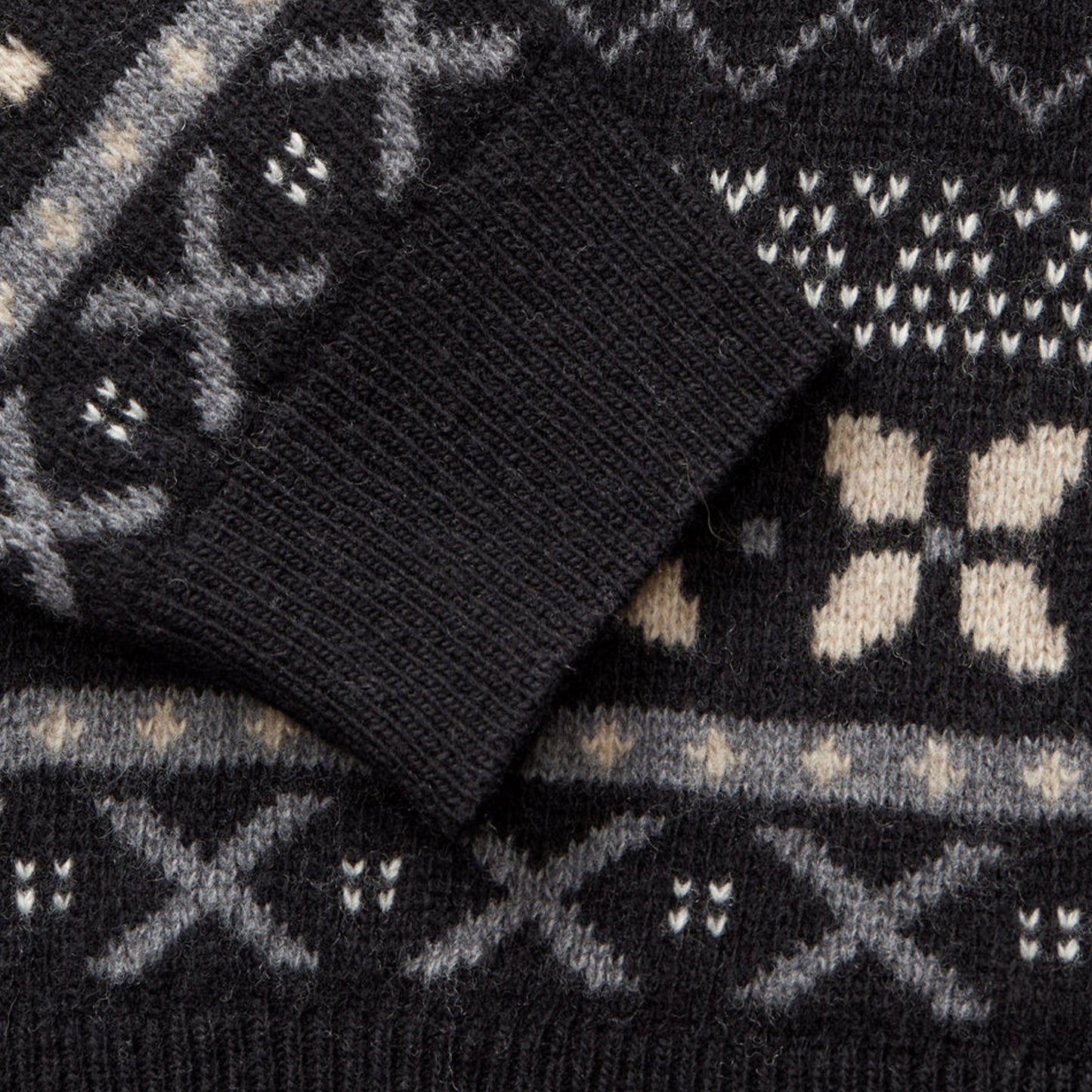 - Ellinor Jumper - Black/Grey