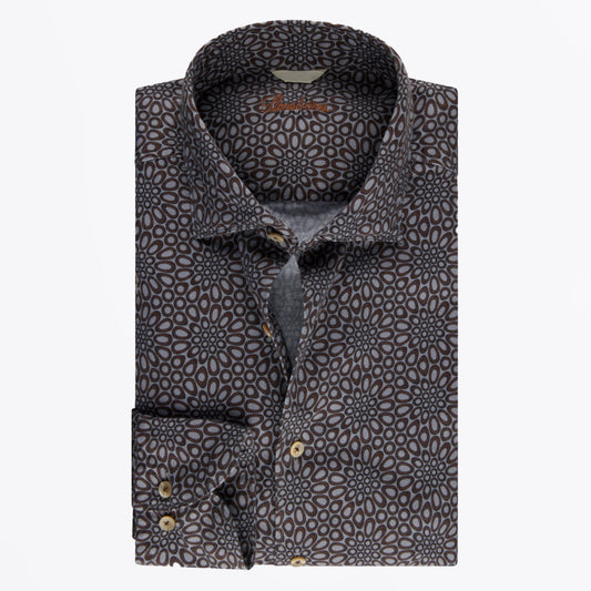 - Pattern Shirt - Grey