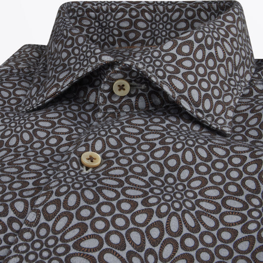 - Pattern Shirt - Grey