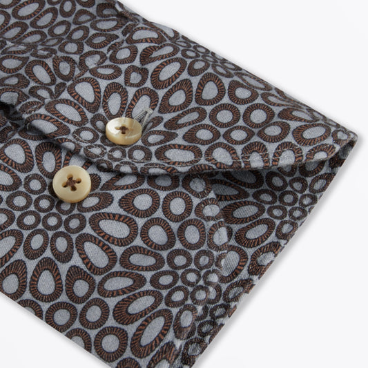 - Pattern Shirt - Grey