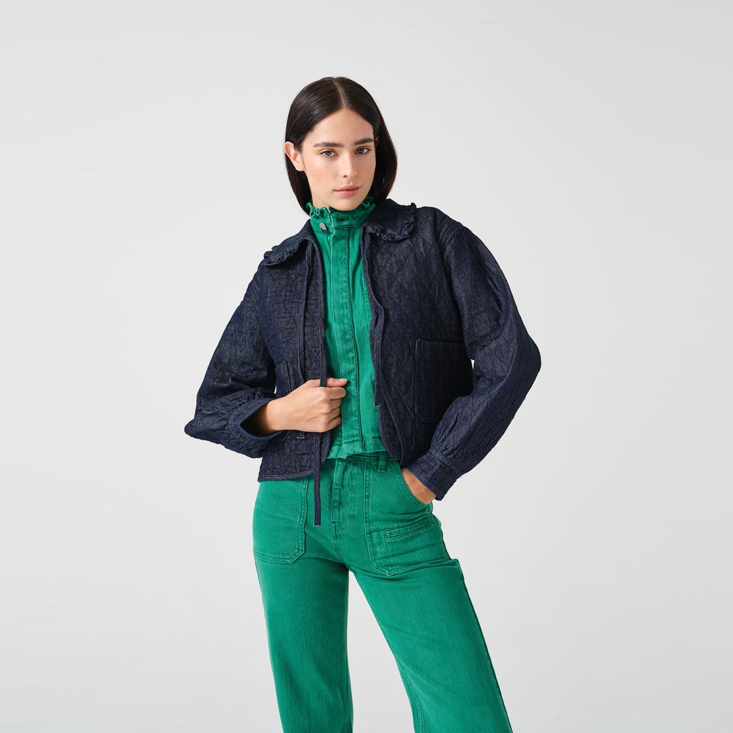 Heidi Jacket - Indigo Rinse