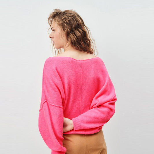 - Damsville Sweater - Pink