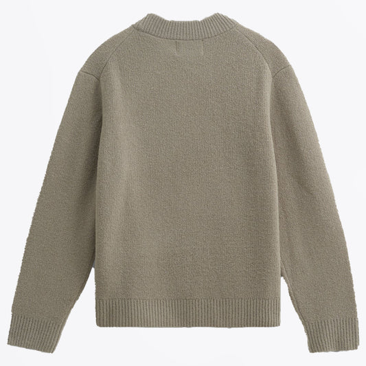 - Wilde Crew Plain Jersey - Green