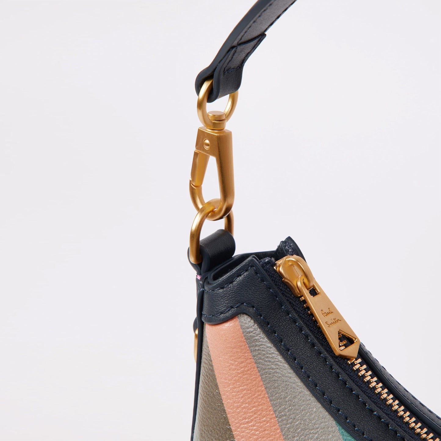 - Swirl Mini Hobo Leather Bag