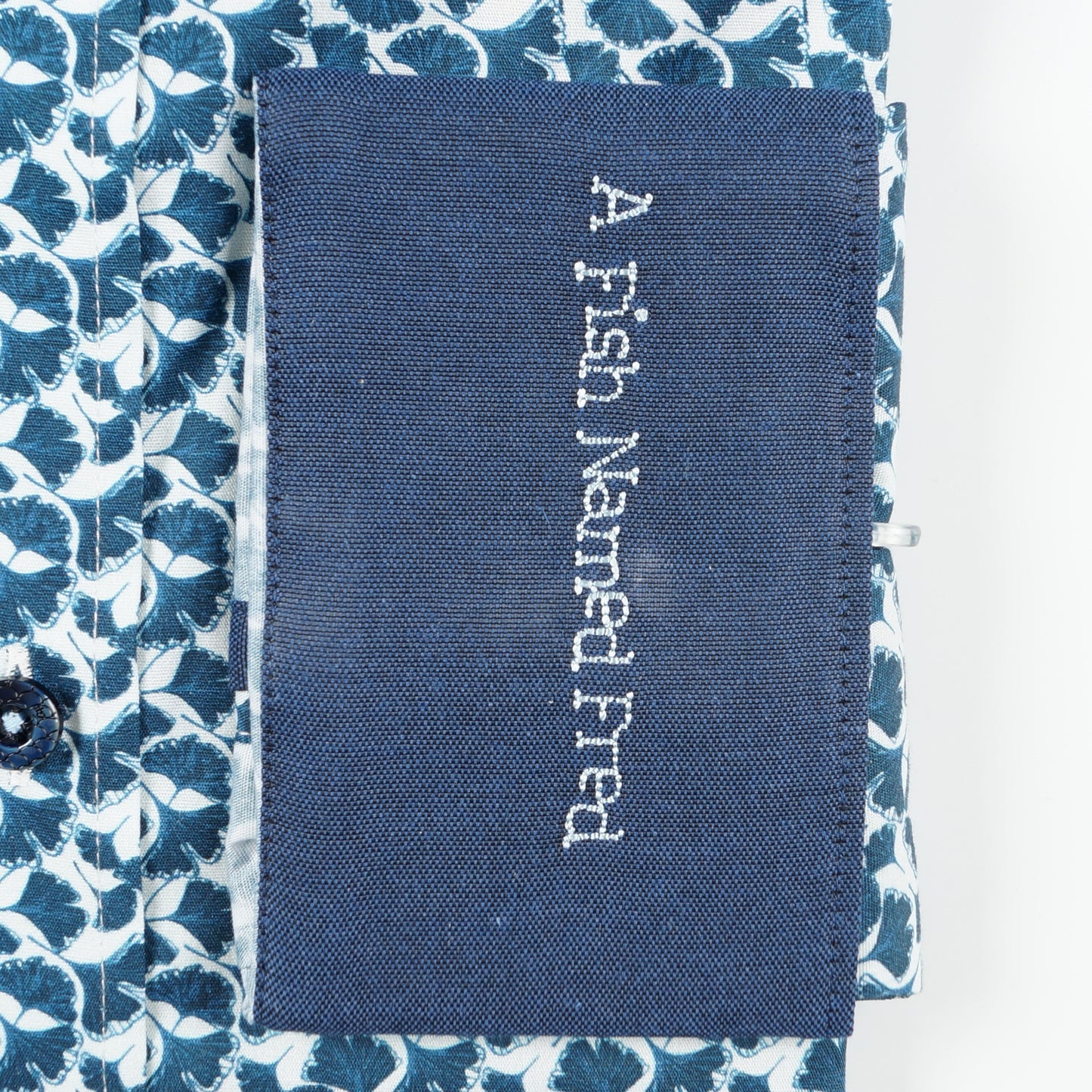 - Artistic Minimal Shirt - Classic Blue