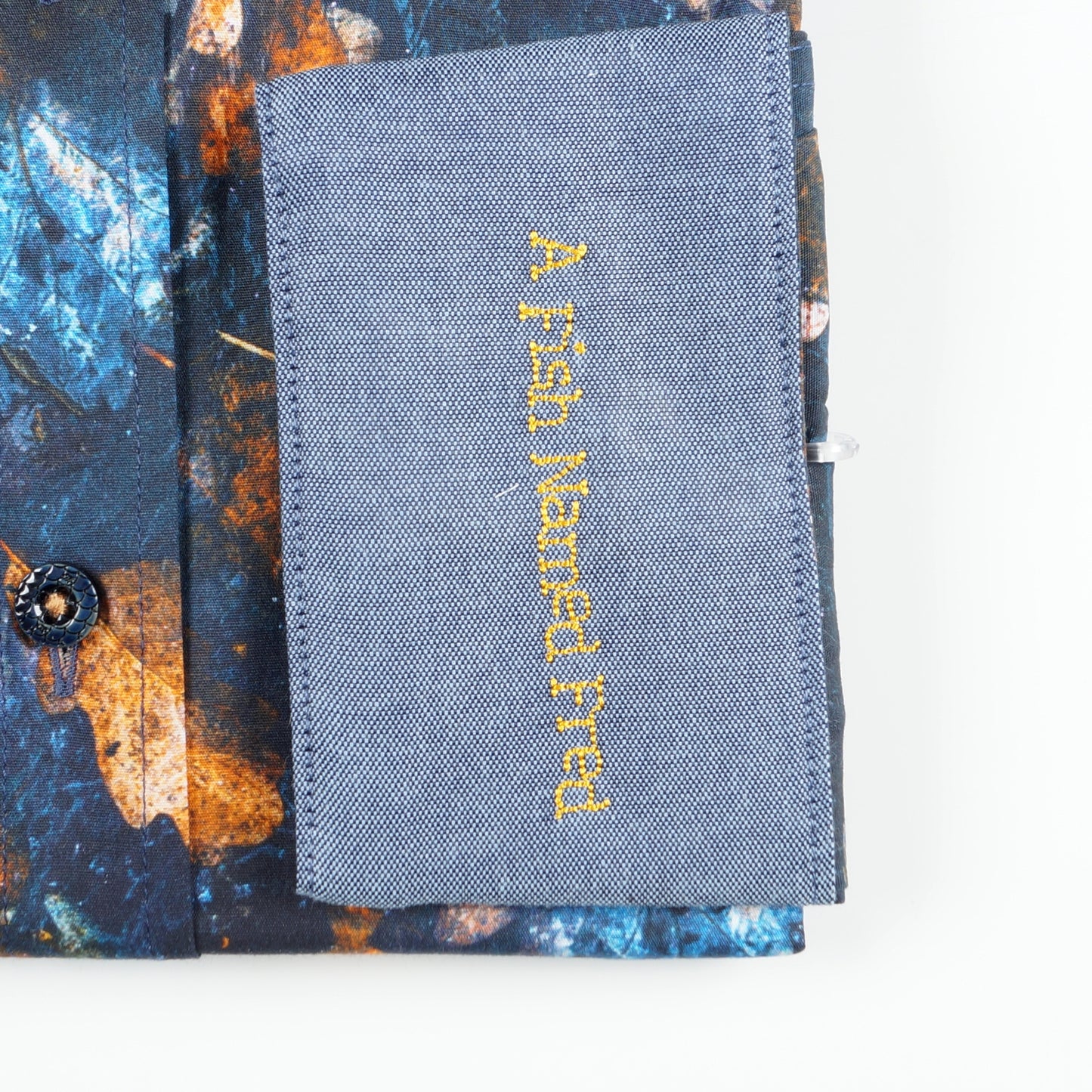 - Autumn Leaves Shirt - Navy