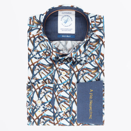 - Carbiner Ropes Shirt - Off White