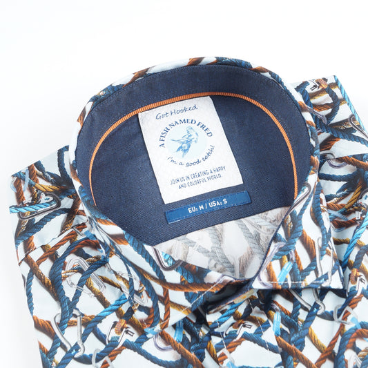 - Carbiner Ropes Shirt - Off White