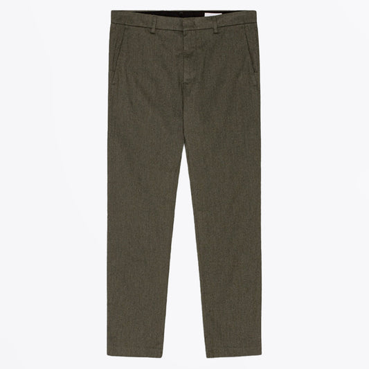 - Theo Tailored Slim Fit Trouser - Dark Army