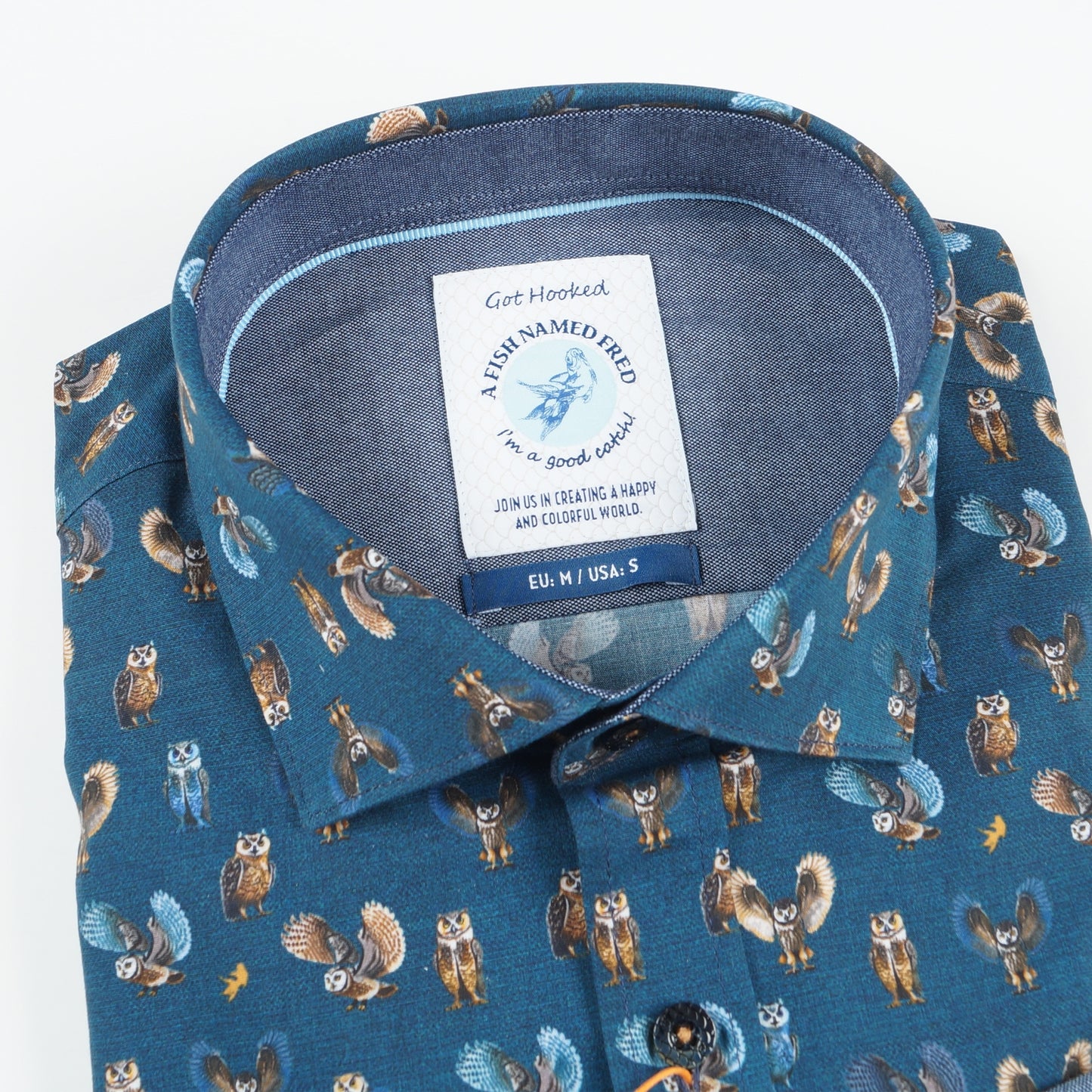- Owls Shirt - Blue