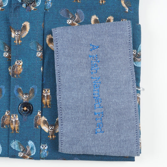 - Owls Shirt - Blue