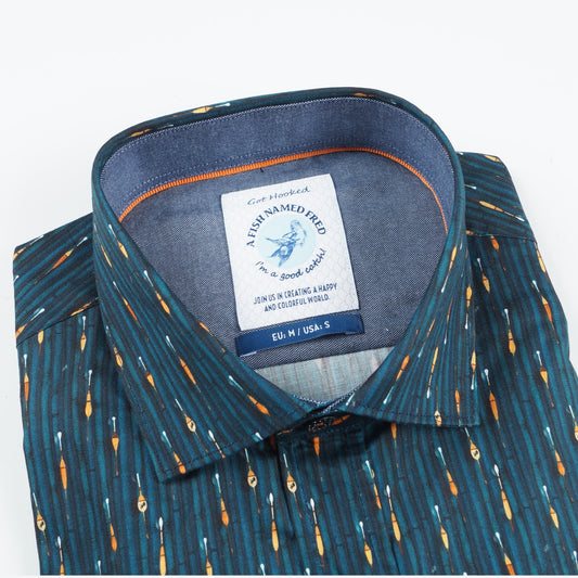 - Fishing Pole Shirt - Night Sky