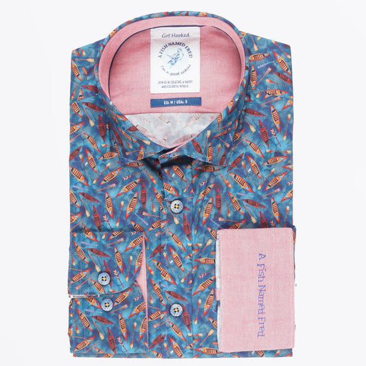 - Canoe Shirt - Blue Teal