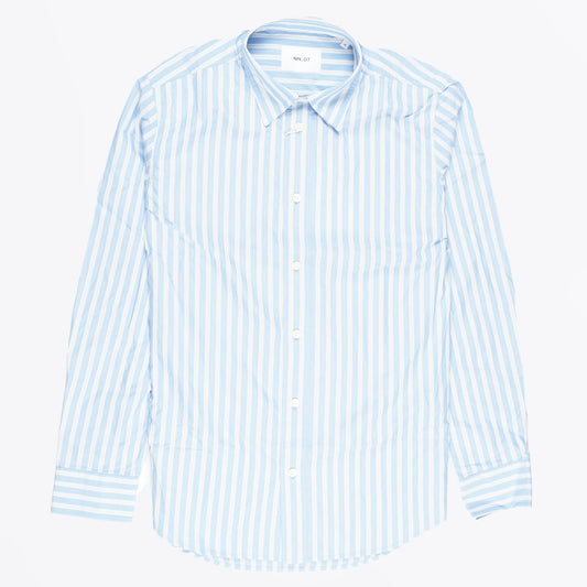 - Colby Shirt - Blue Stripe