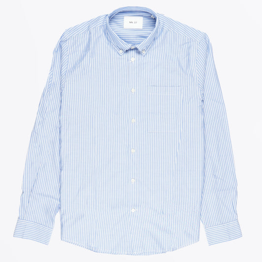 - Arne Shirt - Blue Stripe