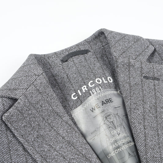 - Stripe Jacket - Grey