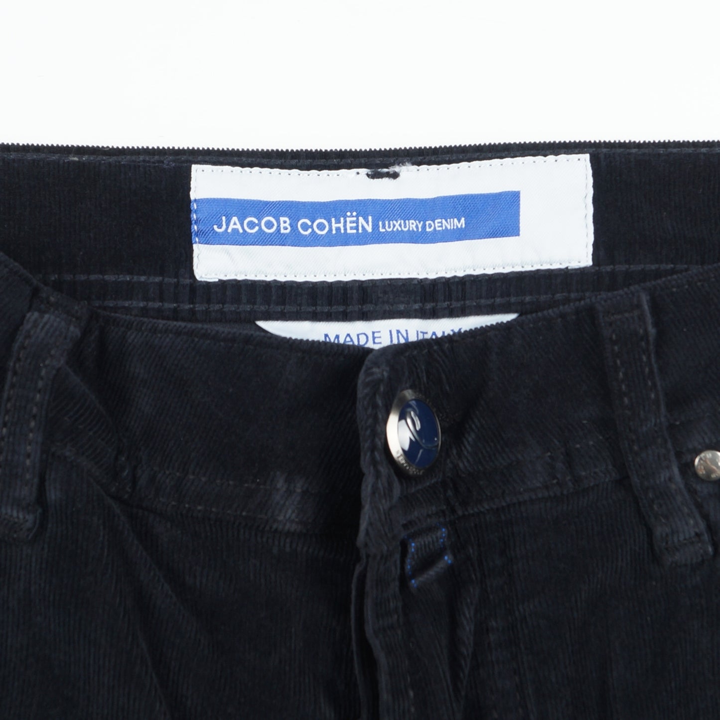 - Bard Slim Fit Corduroy Jeans - Black