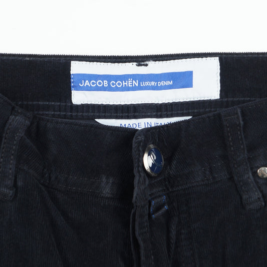 - Bard Slim Fit Corduroy Jeans - Black