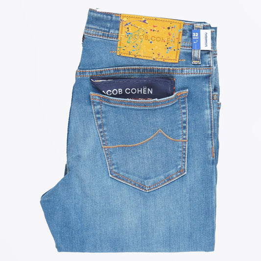 - Bard Slim Fit Jeans - Light Blue