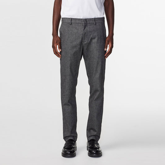 - Theo Tailored Slim Fit Trousers - Black