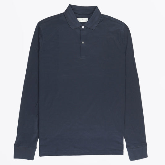 - Dress Cotton Polo - Navy
