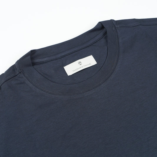 - Crew Neck T-Shirt - Navy