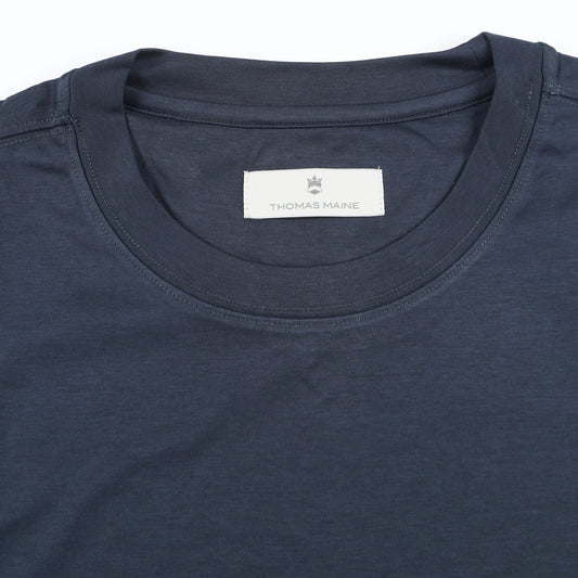- Crew Neck T-Shirt - Navy