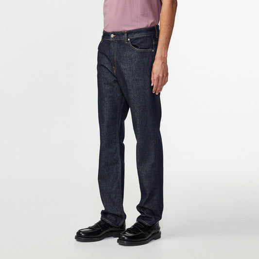 - Johnny Straight Leg Jeans - Blue Denim