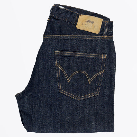 - Regular Tapered Jeans - Blue Rinsed