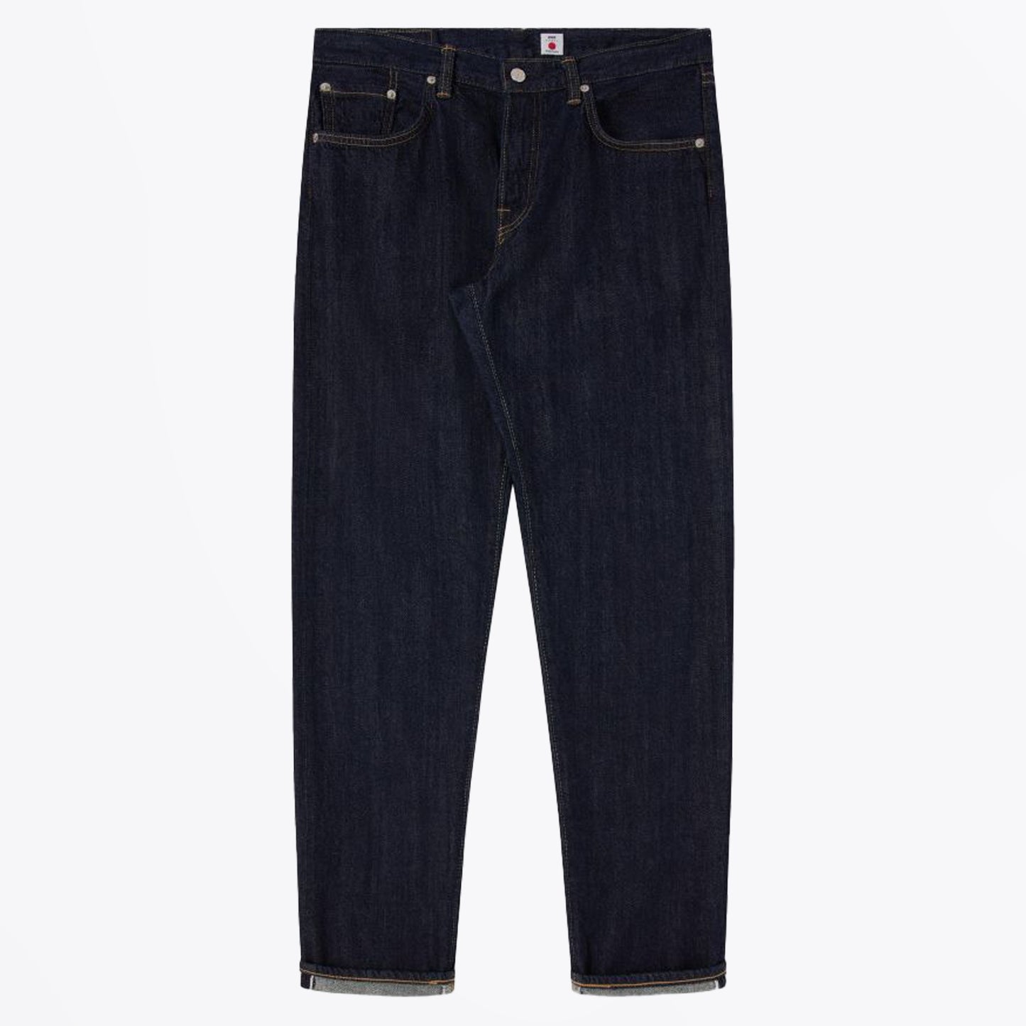 - Regular Tapered Jeans - Blue Rinsed