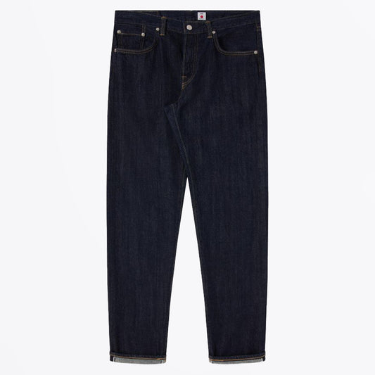 - Regular Tapered Jeans - Blue Rinsed