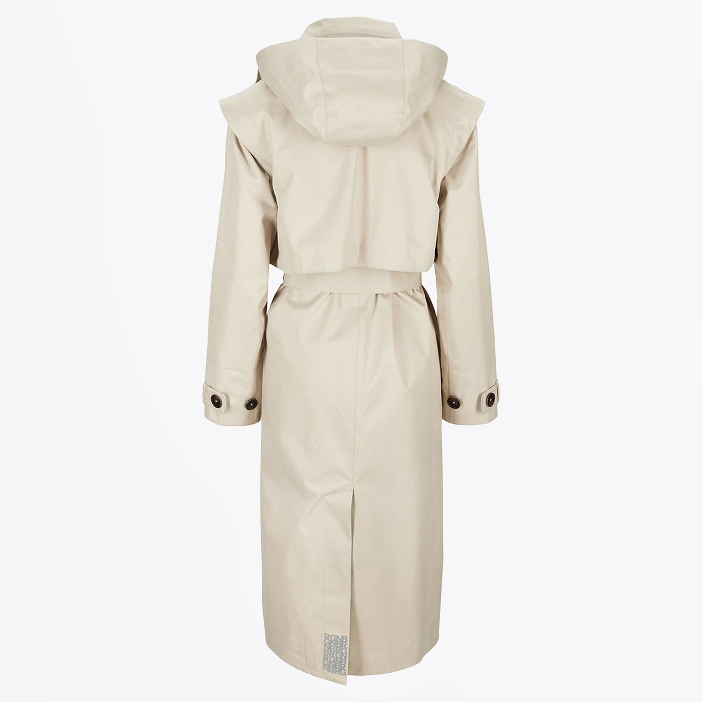 - Regndrape Trench Coat - Sand