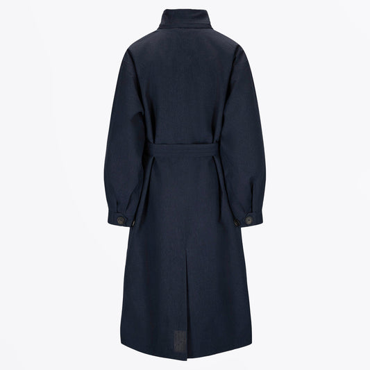- Rossby Maxi Coat - Dark Navy