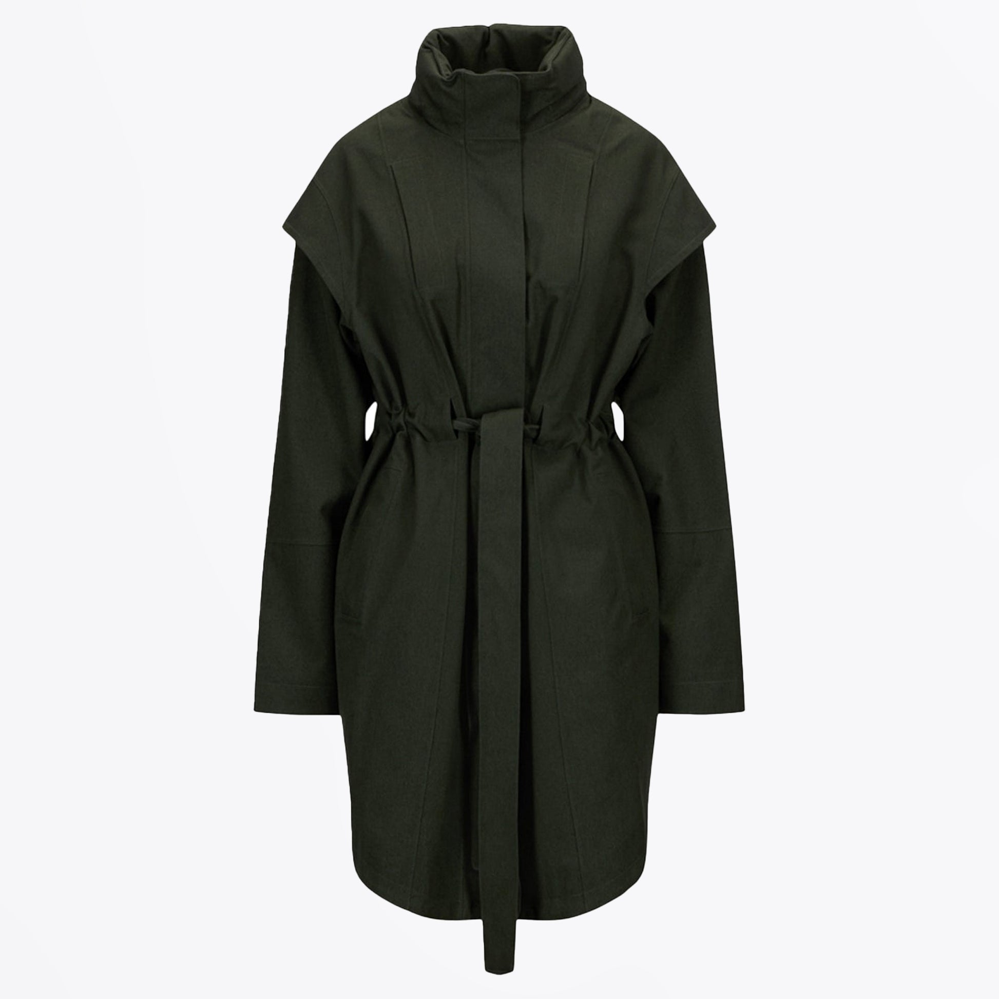 BRGN Monsun Coat - Dark Green