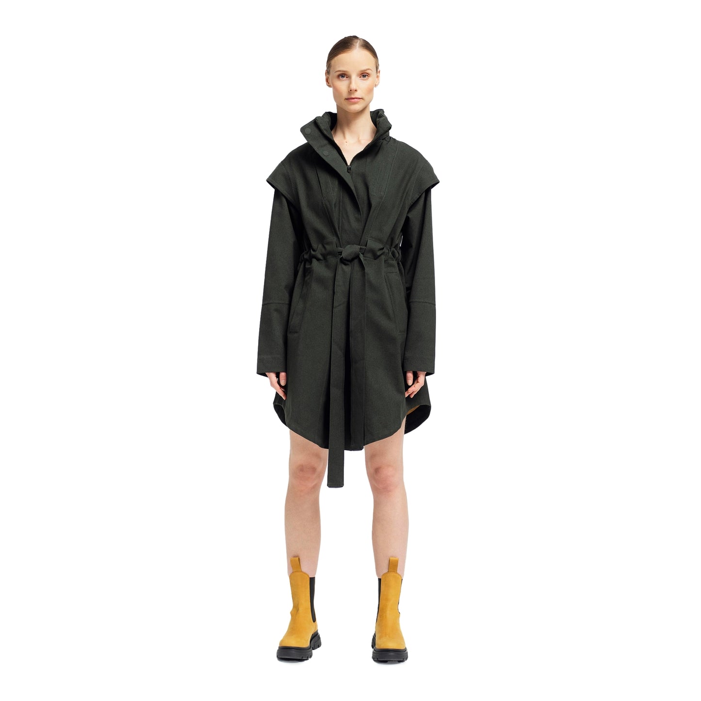 Monsun Coat - Dark Green