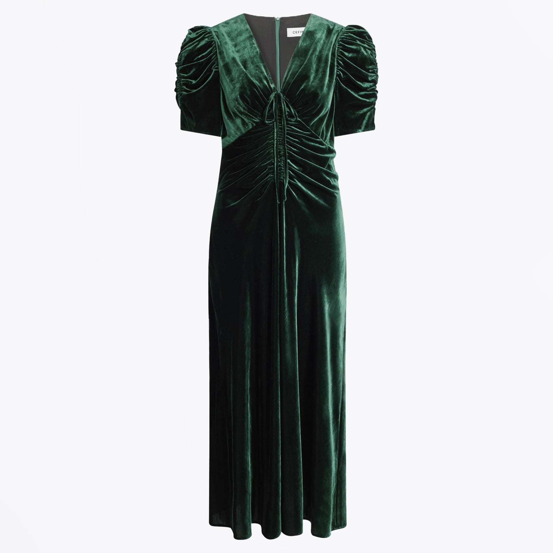 Cefinn - - Ophelia Velvetbias Maxi Dress - Green  MR & MRS STITCH.COM