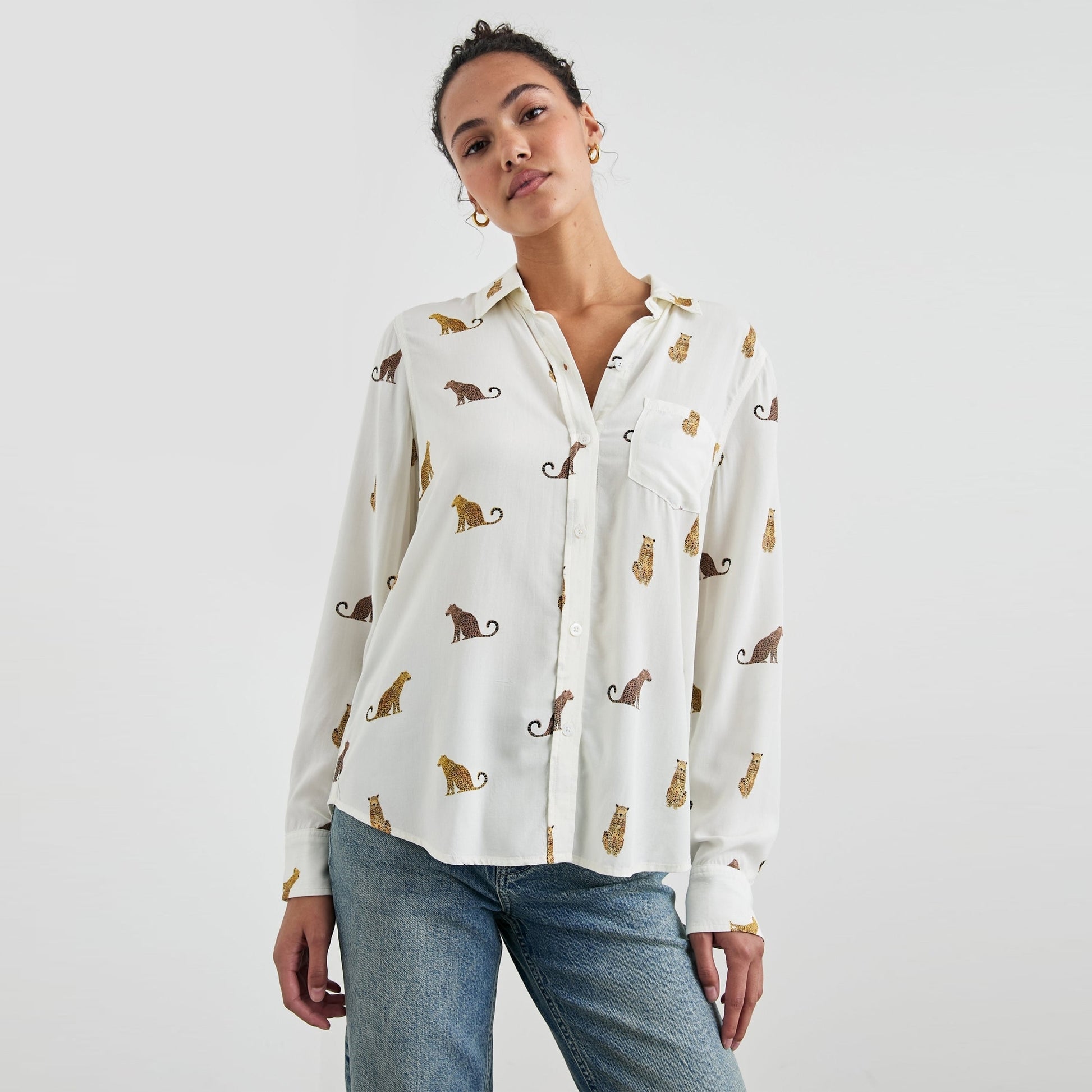 Rails Kathryn Shirt - Wild Animals