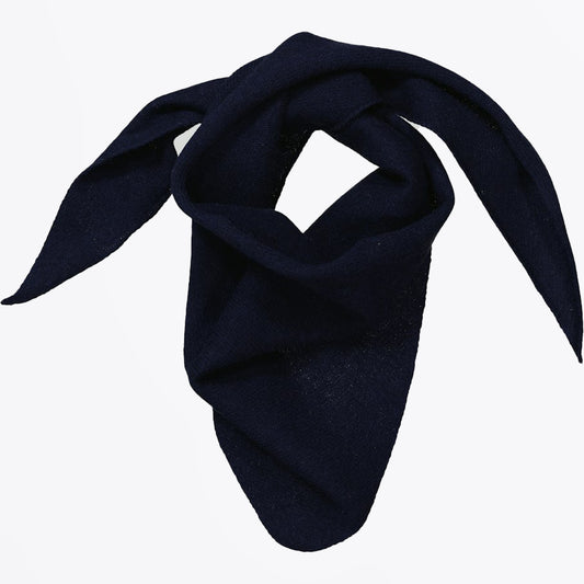 - Triangle Scarf - Navy