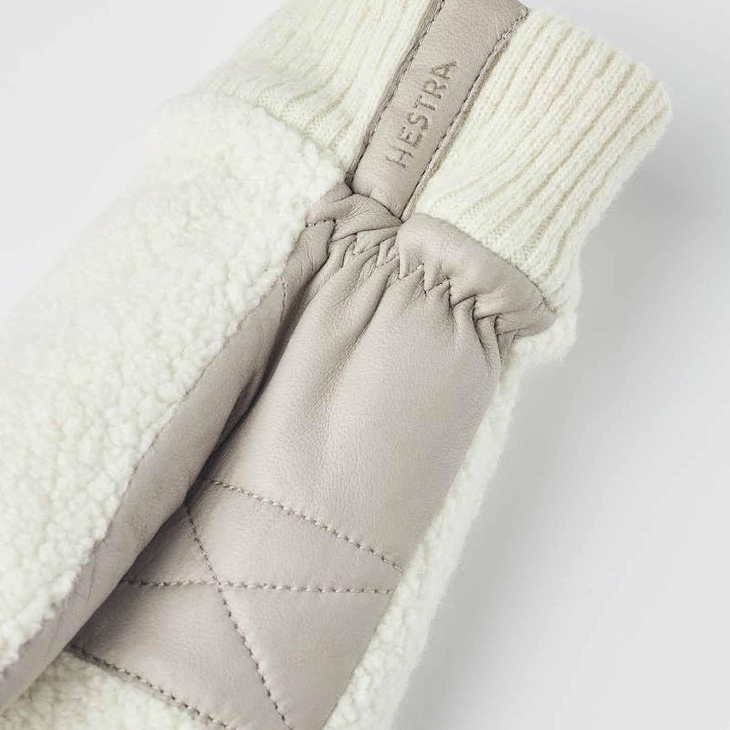 - Emilia Mitten Primaloft Gold - Off White
