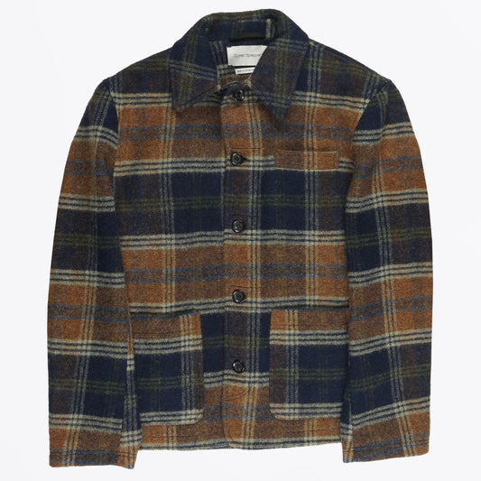 Lambeth Jacket - Navy/Ginger