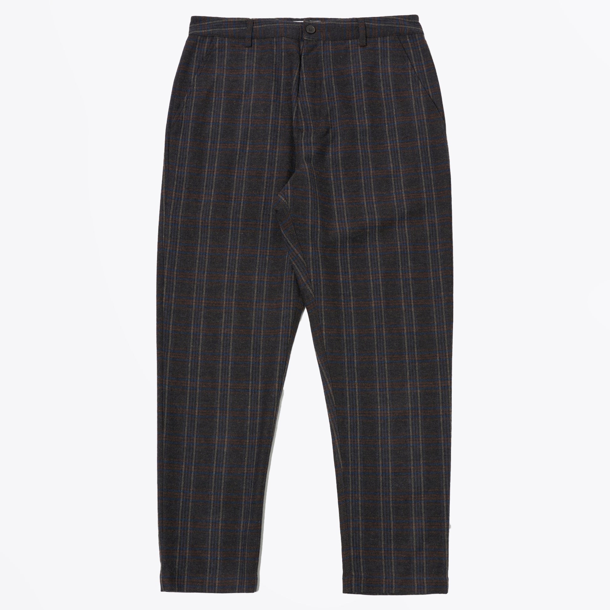 Universal Military Chino Twist Wool - Brown Check