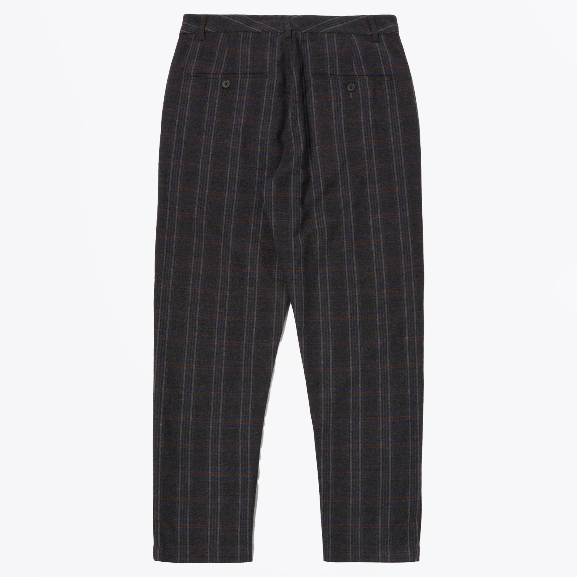 Universal Military Chino Twist Wool - Brown Check