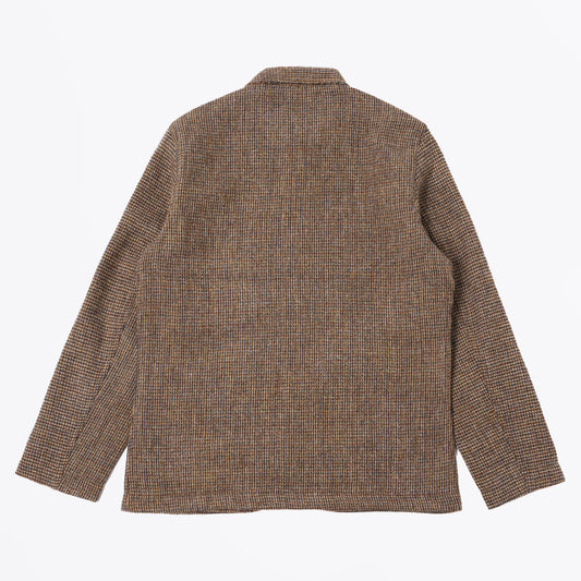 - Bakers Harris Tweed Plaid Jacket - Brown
