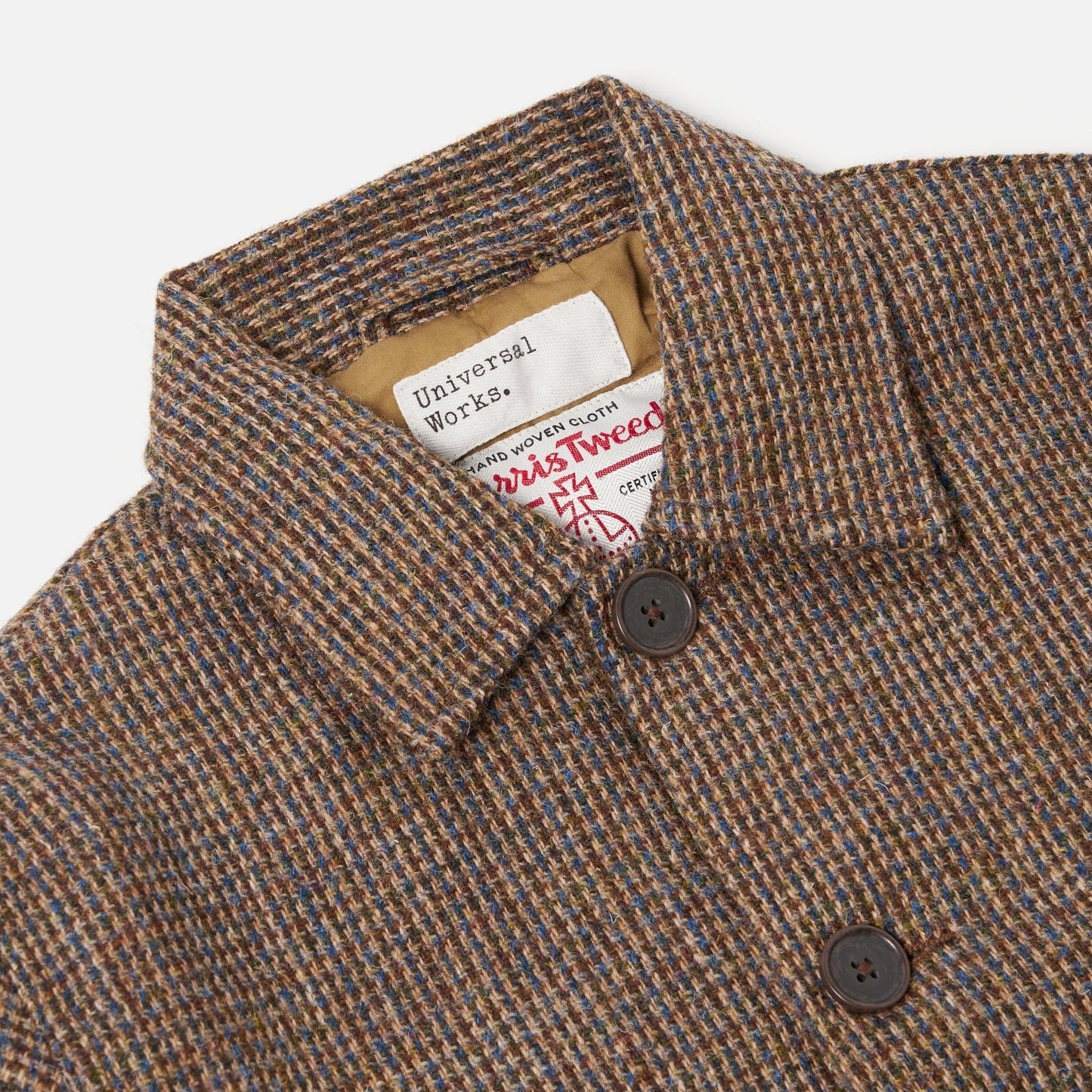 - Bakers Harris Tweed Plaid Jacket - Brown