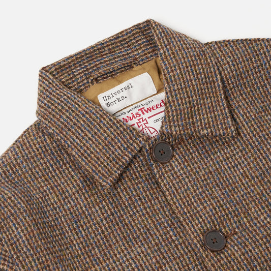 - Bakers Harris Tweed Plaid Jacket - Brown
