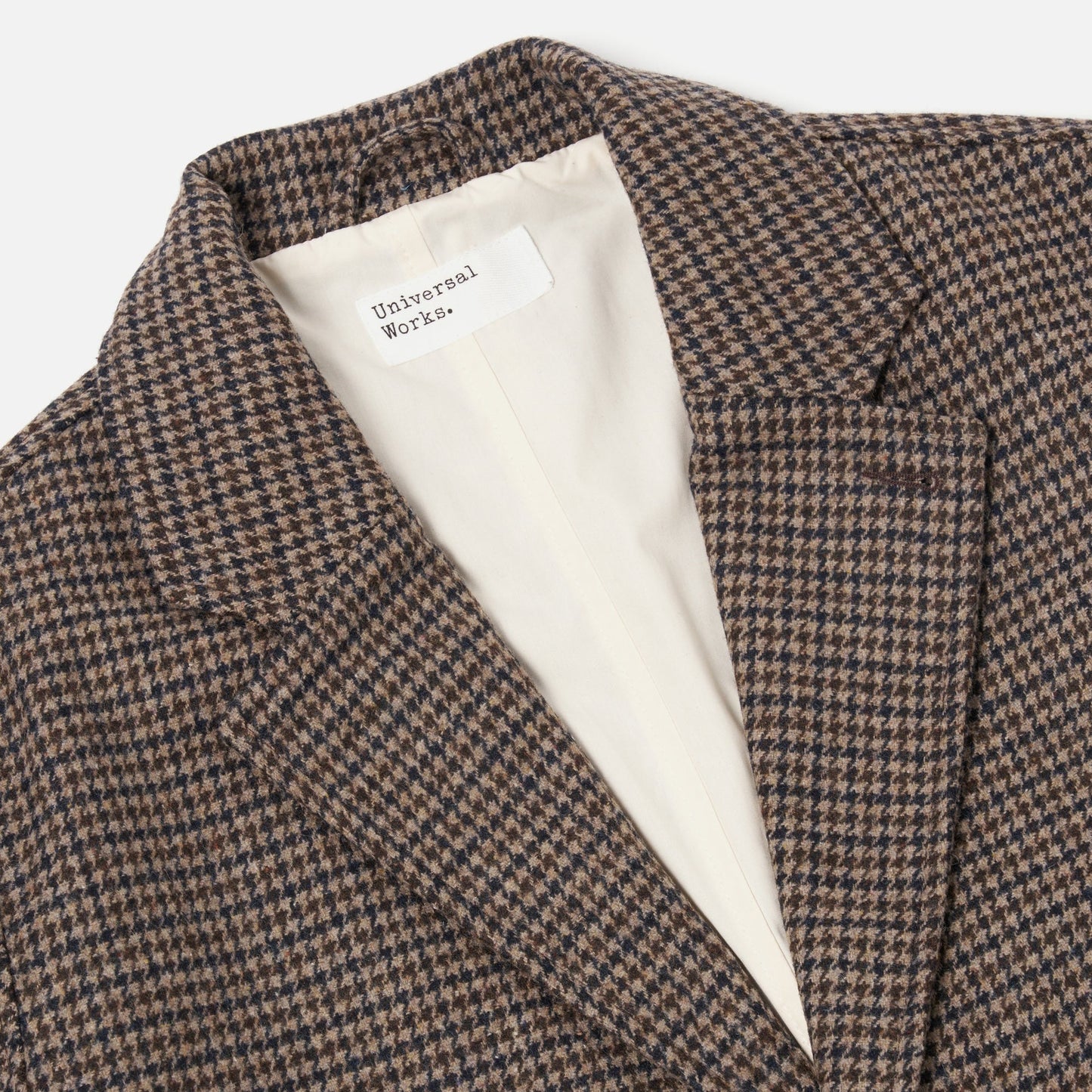 Top Coat Carde Tweed - Stone/Navy