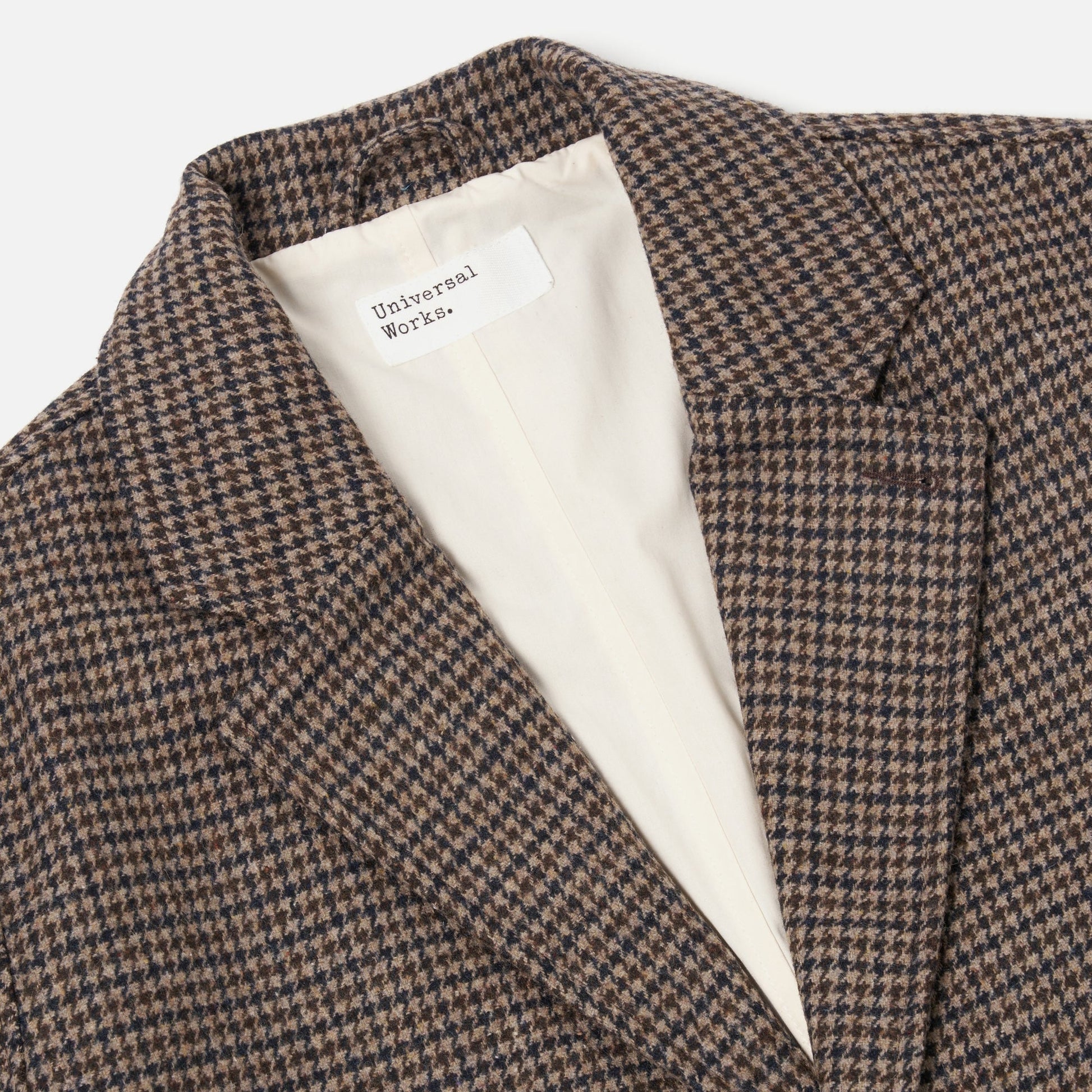 Universal Top Coat Carde Tweed - Stone/Navy