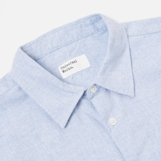 - Square Pocket Shirt - Blue