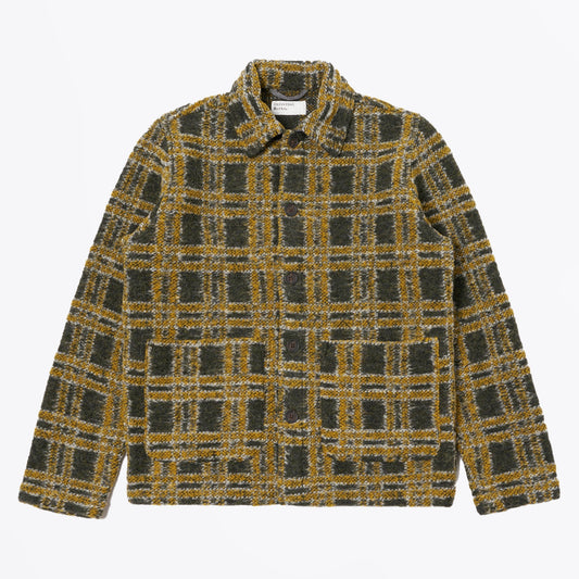 - Field Jacket Jacquard Fleece - Grey