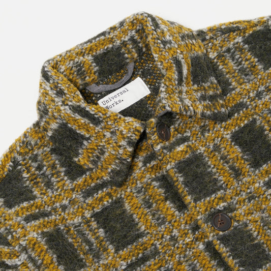 - Field Jacket Jacquard Fleece - Grey